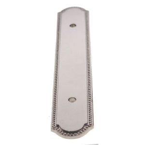 Schaub Montcalm Rope 3 3/4" (96mm) Ctr Pull Backplate Polished Nickel 798-PN