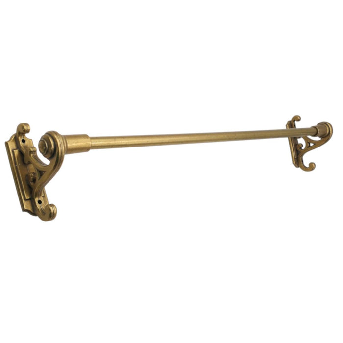 Vintage Amerock Charter 18 Towel Bar Burnished Brass 8057-BB