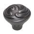 Schaub And Company Arcadia 1 3/8" Solid Brass Cabinet Knob Antique Nickel 830-AN
