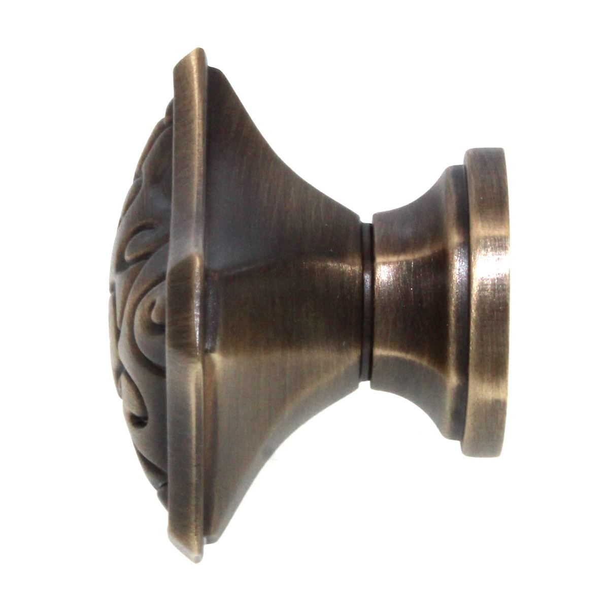 Schaub And Company Bella Forma 1 3/4 Rectangle Knob Redington Brass 8