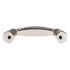 Schaub And Company Bella Forma Cabinet Pull 3" Ctr Polished Nickel Black 843-PNB