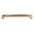 Emtek Trinity Satin Brass 6" Ctr Cabinet Arch Pull Handle 86266US4