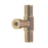Emtek Jasper 2" T Knob Finger Pull Cabinet Knob Satin Brass Solid Brass 86699US4