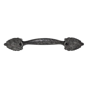 Schaub Corinthian Cabinet Arch Pull 3 3/4" (96mm) Ctr Antique Iron 871-AIR