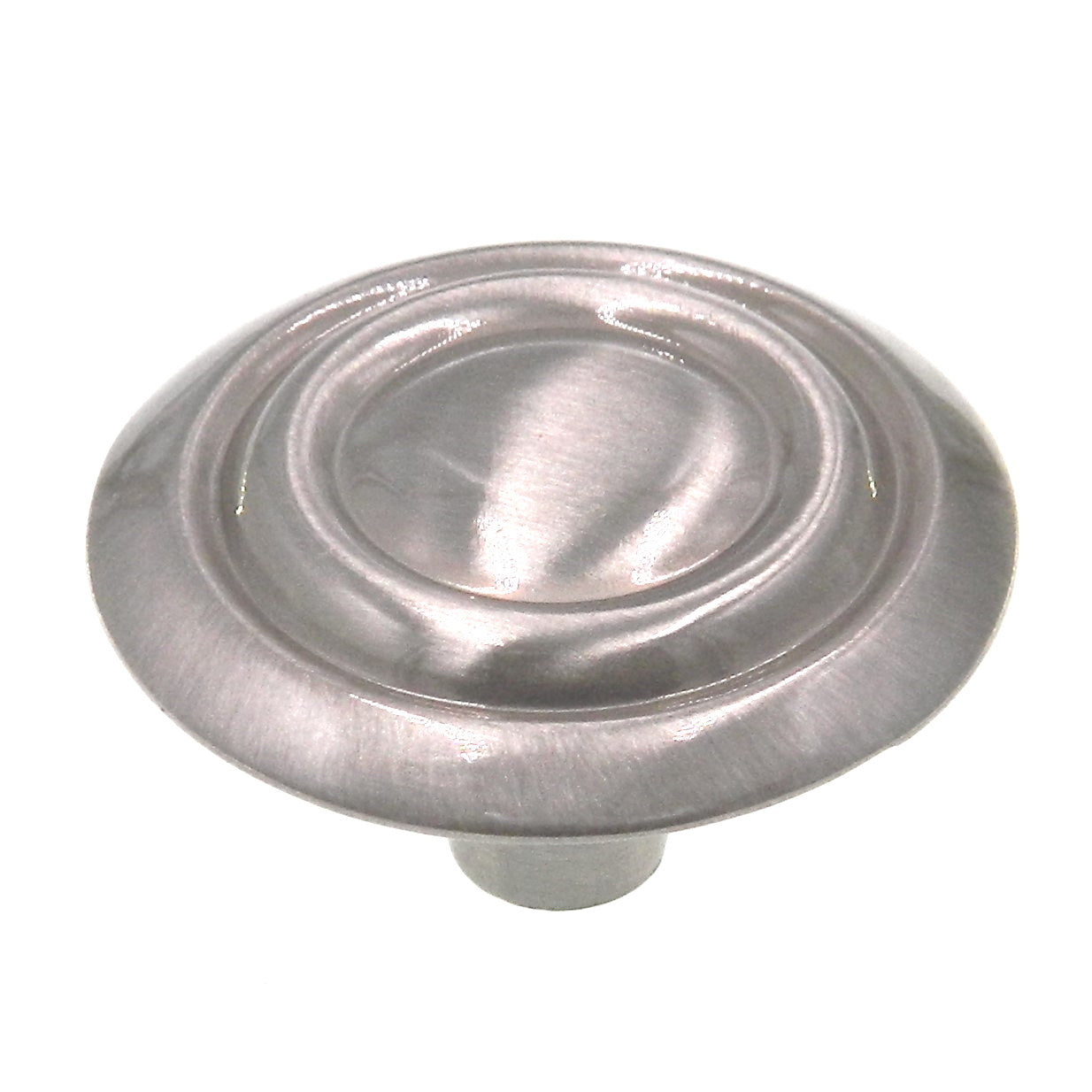 Amerock Allison Satin Nickel 1 3/8" Round Cabinet Knob 875G10