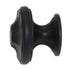 Schaub And Company Empire 1 3/8" Round Cabinet Knob Matte Black 876-MB