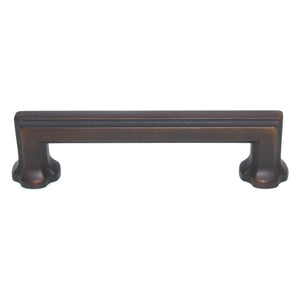 Schaub And Company Empire Cabinet Arch Pull 4" Ctr Ancient Bronze 877-ABZ