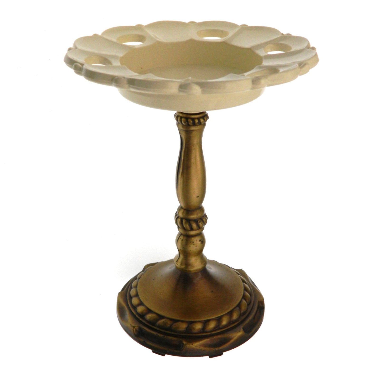 Vintage Amerock Carriage House Soporte para cepillo de dientes Soporte Antiguo Inglés 9002-AE