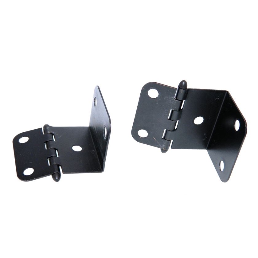 Pair Oil-Rubbed Bronze Full Inset Butt Hinges 3/4" Wrap Bullet Tip AP 938-ORB