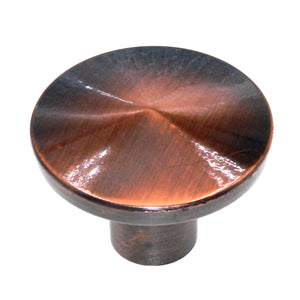 Vintage Washington Conical Cellini Copper 1 3/4" Round Cabinet Knob 941R-CC