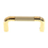 Amerock Allison Polished Brass 3" Ctr. Arch Pull Cabinet Handle 952BON