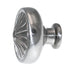 Perilla redonda de níquel satinado Ultra Designer's Edge de 1 1/4" 98447