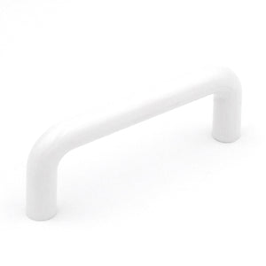 50 Pack of Ultra Designer's Edge White Plastic 3" cc Wire Pull Handles 98588