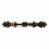 Ornamental Spanish Style Cabinet Bar Pull 3" Ctr Antique Brass 998-AB