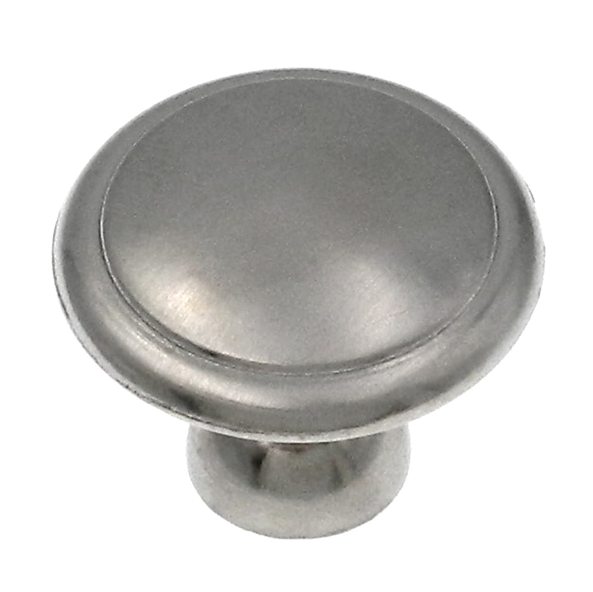 25 Pack Laurey Satin Nickel Round 1 1/4" Cabinet Knob 99908