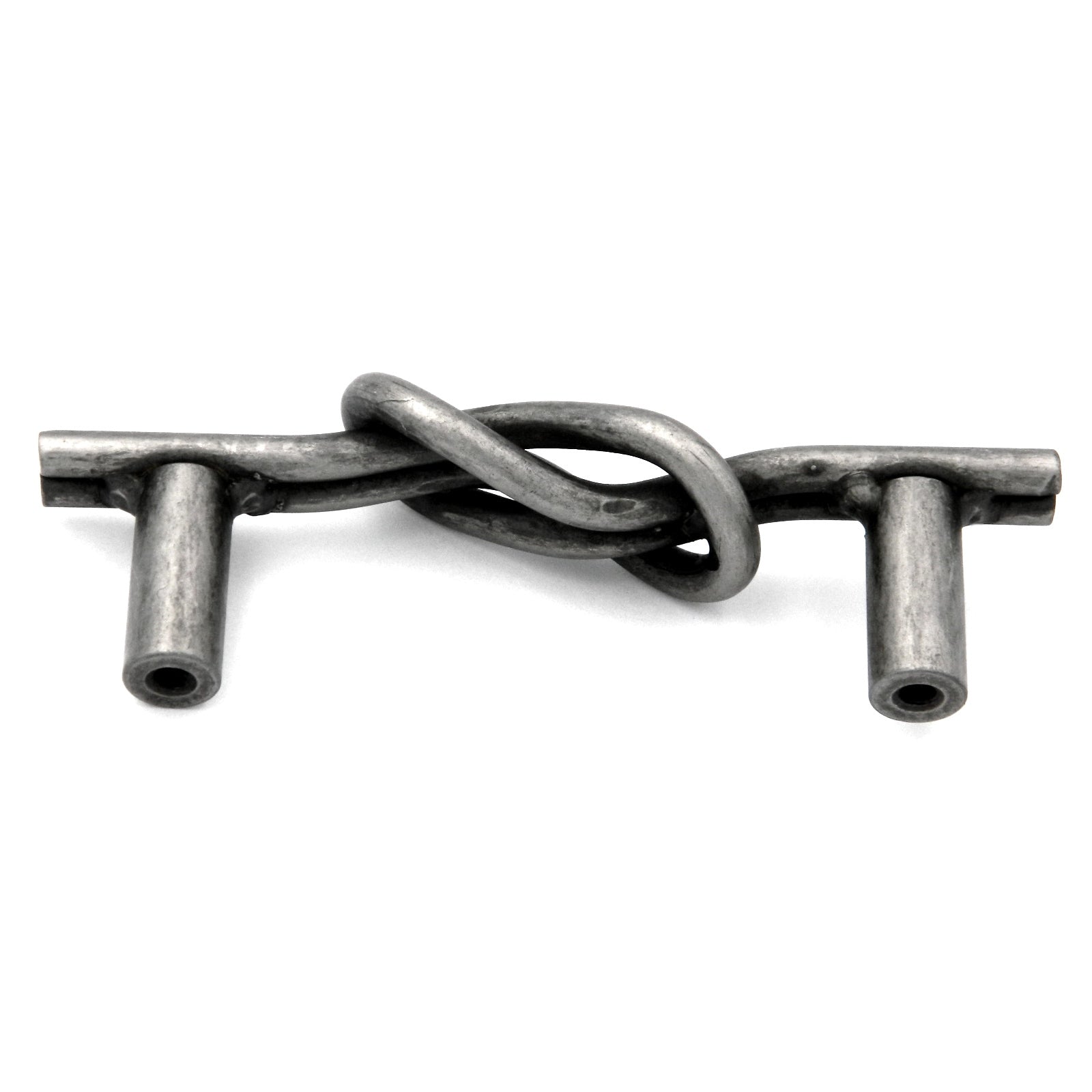 Laurey Nantucket 99924 - Tirador de barra náutico de acero peltre antiguo de 3 "cc