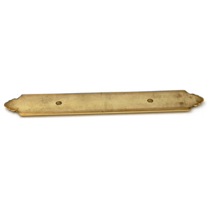 Belwith Hickory Keeler Sechel de latón pulido, placa posterior con mango de latón macizo de 3 "cc, A10