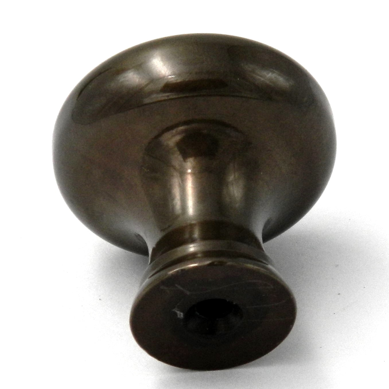 20 Pack Belwith Keeler Sechel 1 1/4" Sherwood Antique Brass Round Solid Brass Cabinet Knob A103