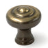 20 Pack Belwith Keeler Sechel 1 1/4" Sherwood Antique Brass Round Solid Brass Cabinet Knob A103