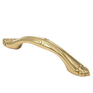 Belwith Keeler Sechel A14 Polished Brass 3"cc Solid Brass Arch Cabinet Handle Pull