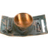 Vintage Amerock 1960's Dull Bronze 1 1/2" Round Cabinet Knob A520-10