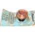 Vintage Amerock Contemporary Satin Copper 1 1/8" Round Cabinet Knob A527-E