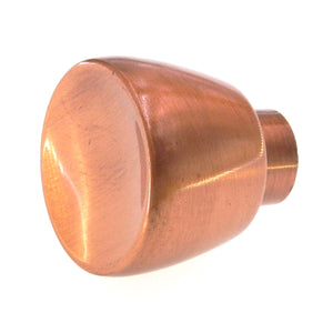 Vintage Amerock Contemporary Satin Copper 1 1/4" Round Cabinet Knob A528-41