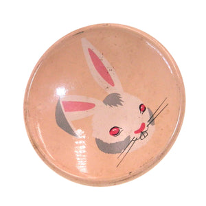 Vintage Amerock Storybook Peter Rabbit Pink 2 1/2" Round Cabinet Knob A601