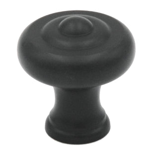 Belwith Keeler Carriage House 1 1/4" Wrought Iron Round Solid Brass Cabinet Knob A703