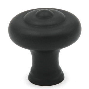 20 Pack Belwith Keeler Carriage House 1 1/2" Wrought Iron Black Round Solid Brass Cabinet Knob A704