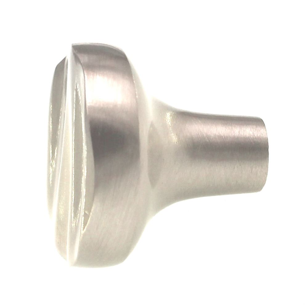 Belwith Keeler Caspian Satin Nickel 1 1/4" Wavy Top Cabinet Knob B056974-SN