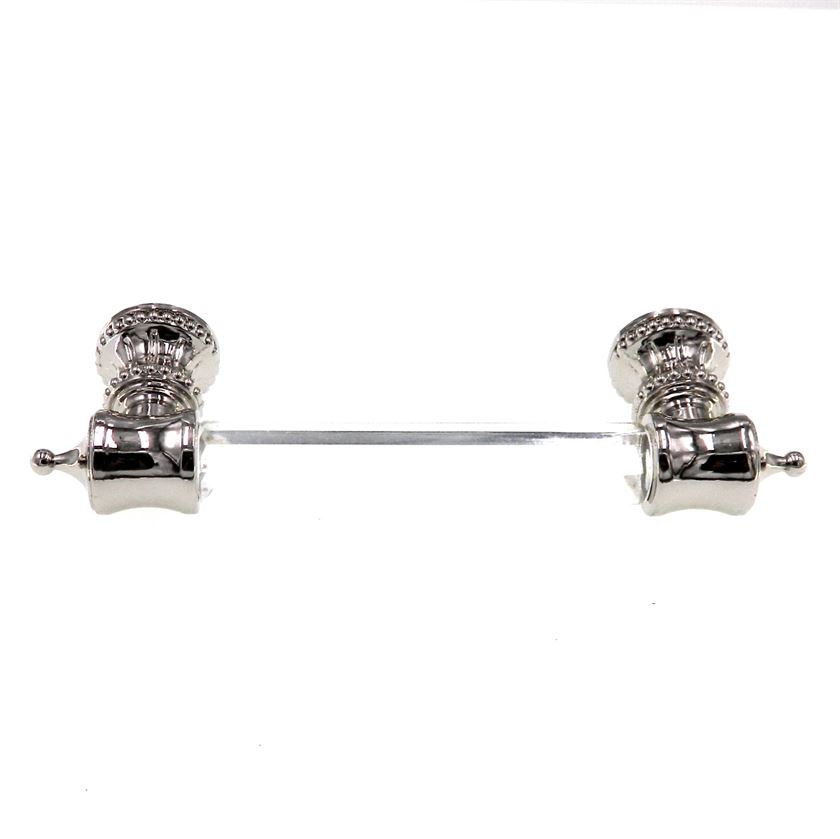 Belwith Keeler Chautauqua Nickel With Glass 3 3/4" (96mm) Ctr Pull B074582-GL14