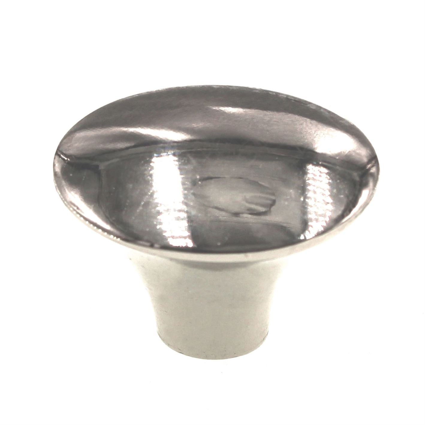 Belwith Keeler Olivet Polished Nickel 1 7/16" Fluted Cabinet Knob B075324-14