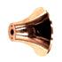 Belwith Keeler Olivet Polished Copper 1 7/16" Fluted Cabinet Knob B075324-CP