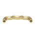 Belwith Keeler Trellis Flat Ultra Brass 3" Ctr. Cabinet Pull B076139-FUB