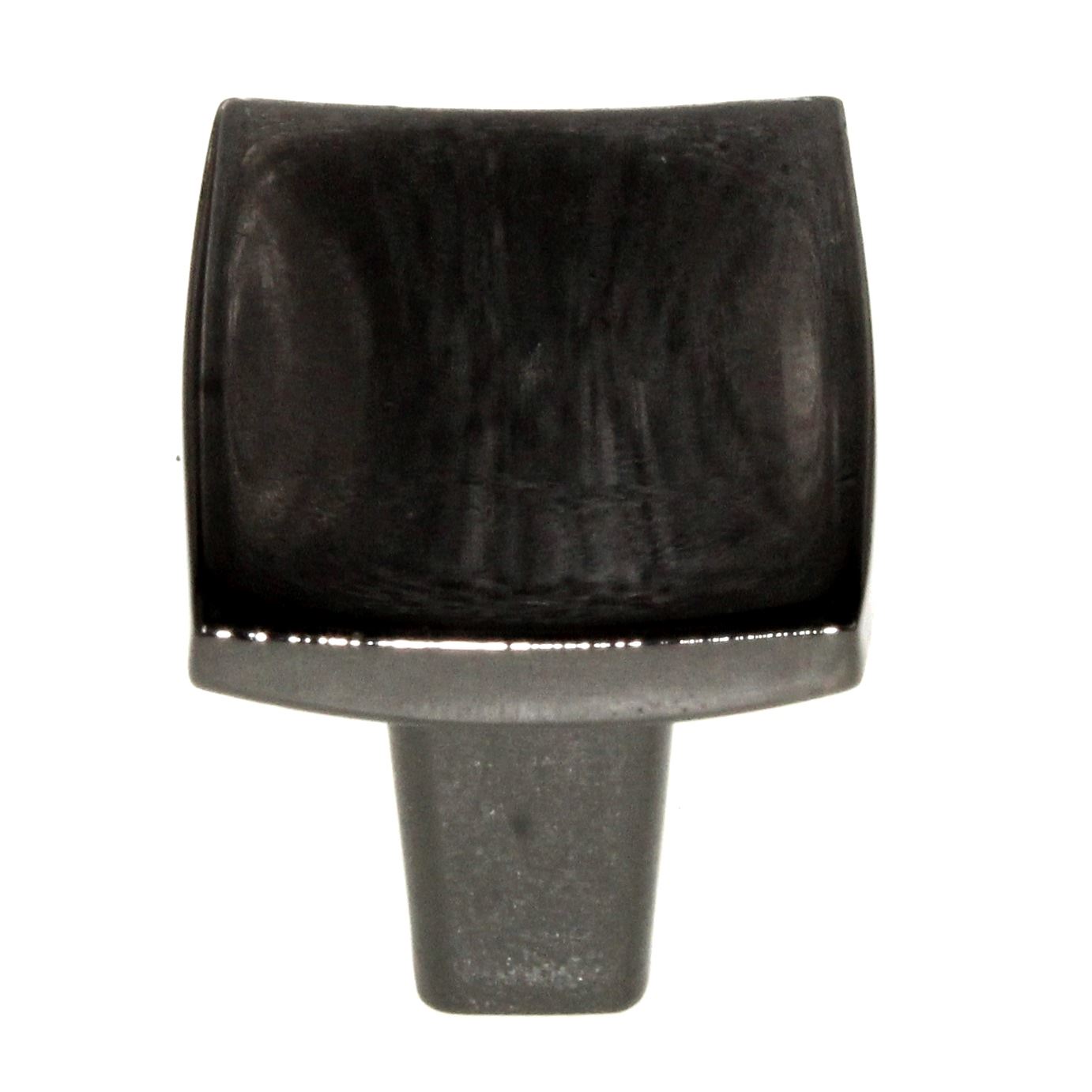 Belwith Keeler Channel 1 1/4" Rectangle Cabinet Knob Black Nickel B076146-BLN