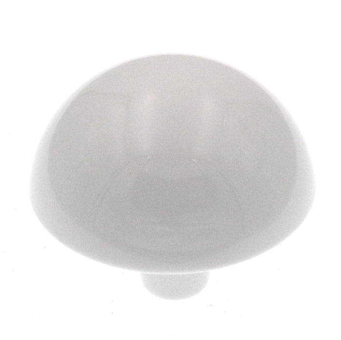 Vintage Amerock Forges White 1-9/16" Round Cabinet Knob B309-A-W