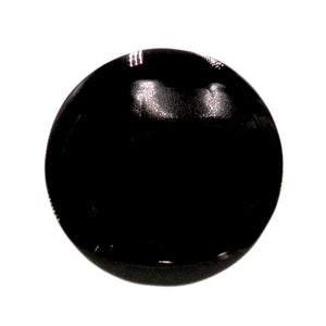 Vintage Amerock Forges Negro Cromo 1-3/16" Perilla redonda para gabinete B312-B-LB