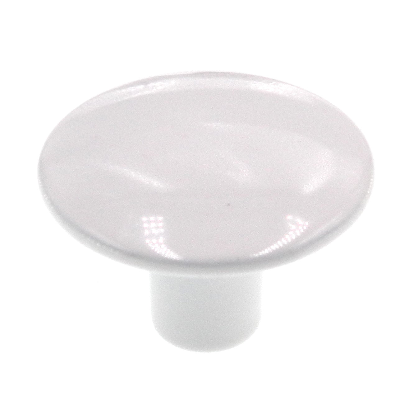 Amerock Forges White 1-3/16" Round Cabinet Knob B312-B-W Made in Italy