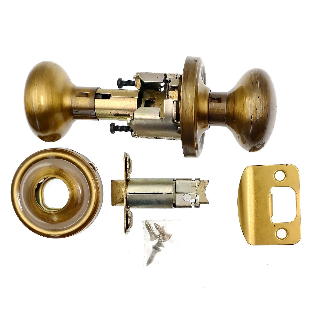 Vintage Amerock Edgebrook Manor Passage Door Latch Set Door Knob B4228