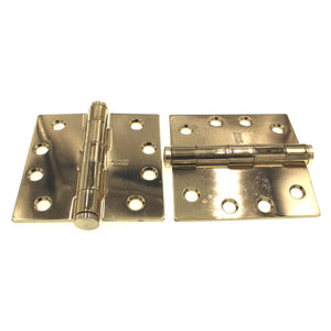 Lawrence Brothers 4 x 4 Heavy Duty Ball Bearing Hinges 2 Pack BB4101-BB
