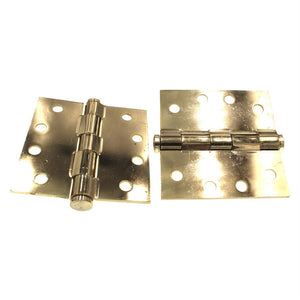 Lawrence Brothers 4 x 4 Heavy Duty Ball Bearing Hinges 2 Pack BB4101-BB