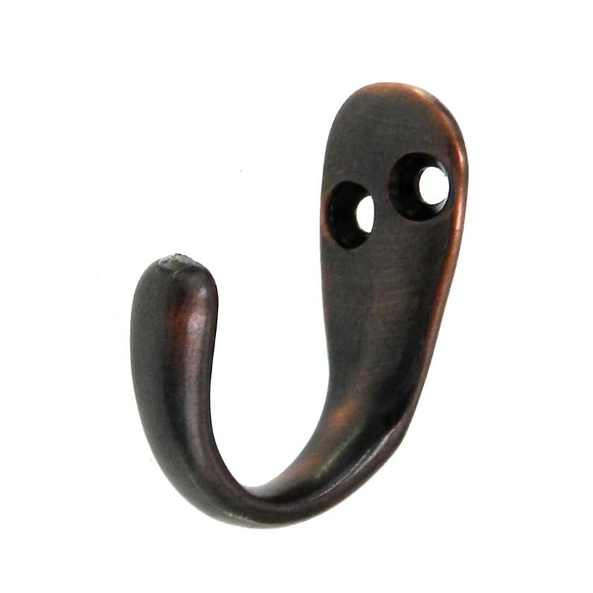 2 Pack Warwick Bronze Single Coat, Robe, Utility Wall or Door Hook BH2001BZ