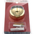 Warwick Dome Montaje en piso Tope de puerta de perfil alto de 1/2" Latón pulido BH2011PB