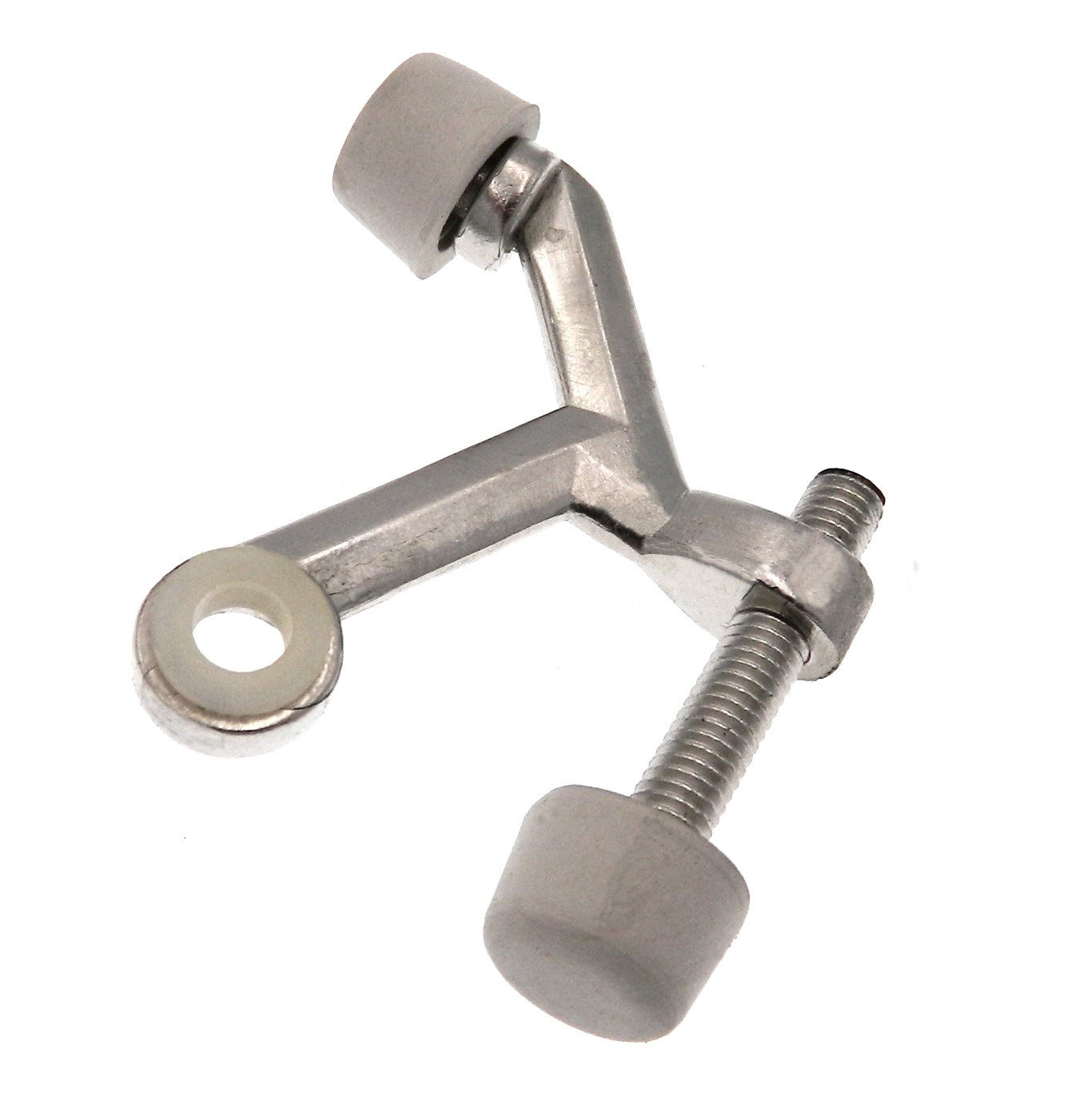 Warwick Adjustable Hinge Pin Doorstop, 1 1/2" Bolt, Satin Nickel Finish BH2012SN