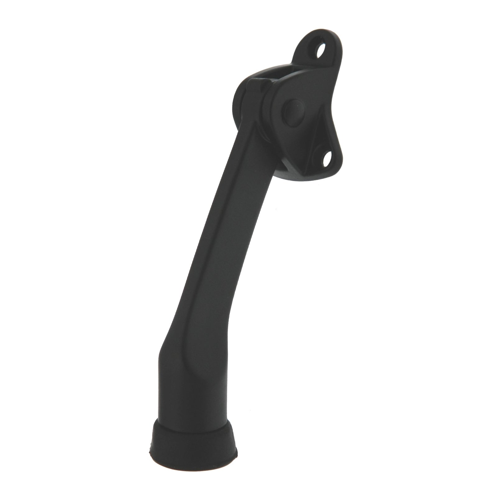 Warwick BH2016BL - Tope para puerta abatible (4 pulgadas), color negro