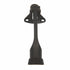 Warwick BH2016BZ - Tope para puerta desplegable (4.0 in), color bronce