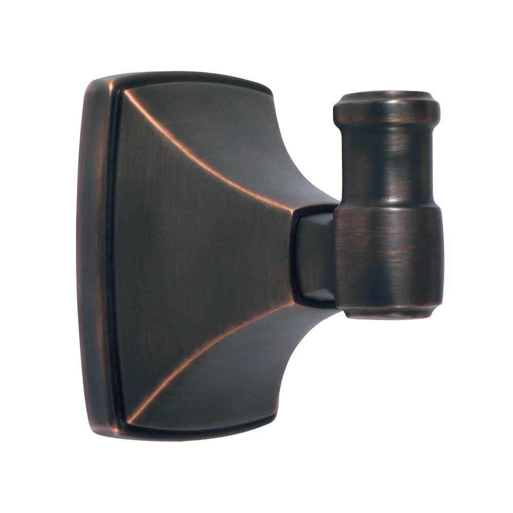 Amerock Clarendon Oil-Rubbed Bronze Coat or Robe Hook Wall Mounted BH26502-ORB