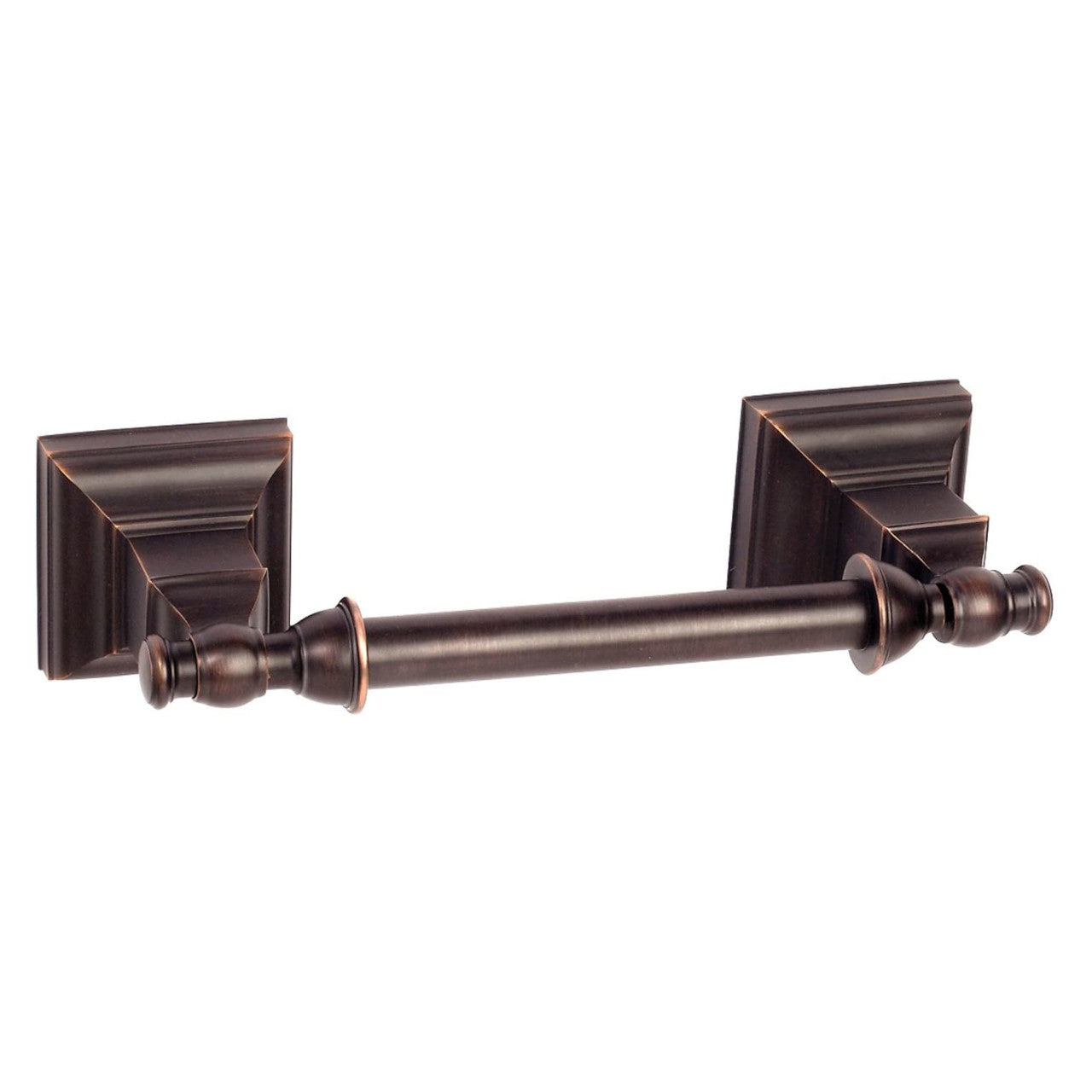 Amerock Markham Oil-Rubbed Bronze Pivoting Post Tissue Roll Holder BH26517ORB