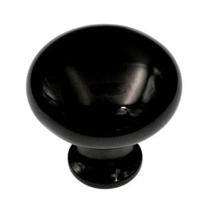 Better Home Products 1 1/4" Antique Nickel Round Mushroom Smooth Cabinet Knob BHP018AN